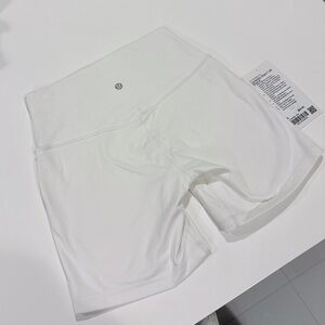 Lululemon Align Short 6" White